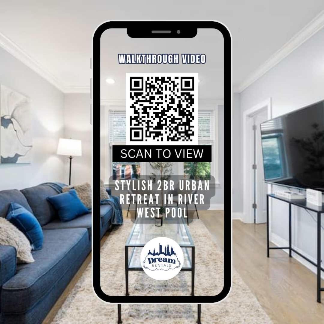 Stylish 2Br Urban Retreat In River West Chicago Luaran gambar